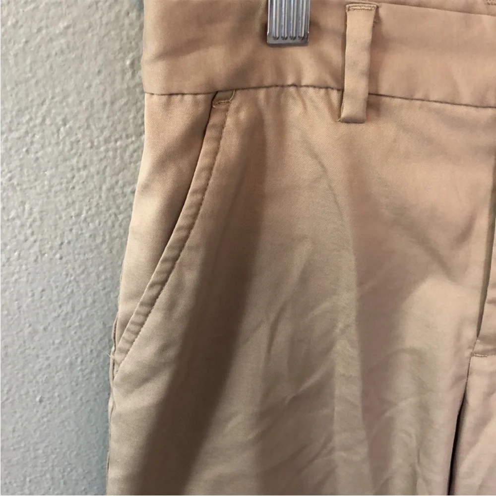 Slazenger Boys Tan Golf Uniform School Shorts Medium
